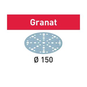 Foaie abraziva FESTOOL Granat STF D150/48 P60 GR/10