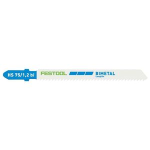 Panza de fierastrau vertical FESTOOL METAL STEEL/STAINLESS STEEL HS 75/1,2 BI/5