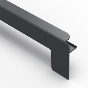 Capac Tip C pervaz aluminiu TSV culoare Gri Antracit